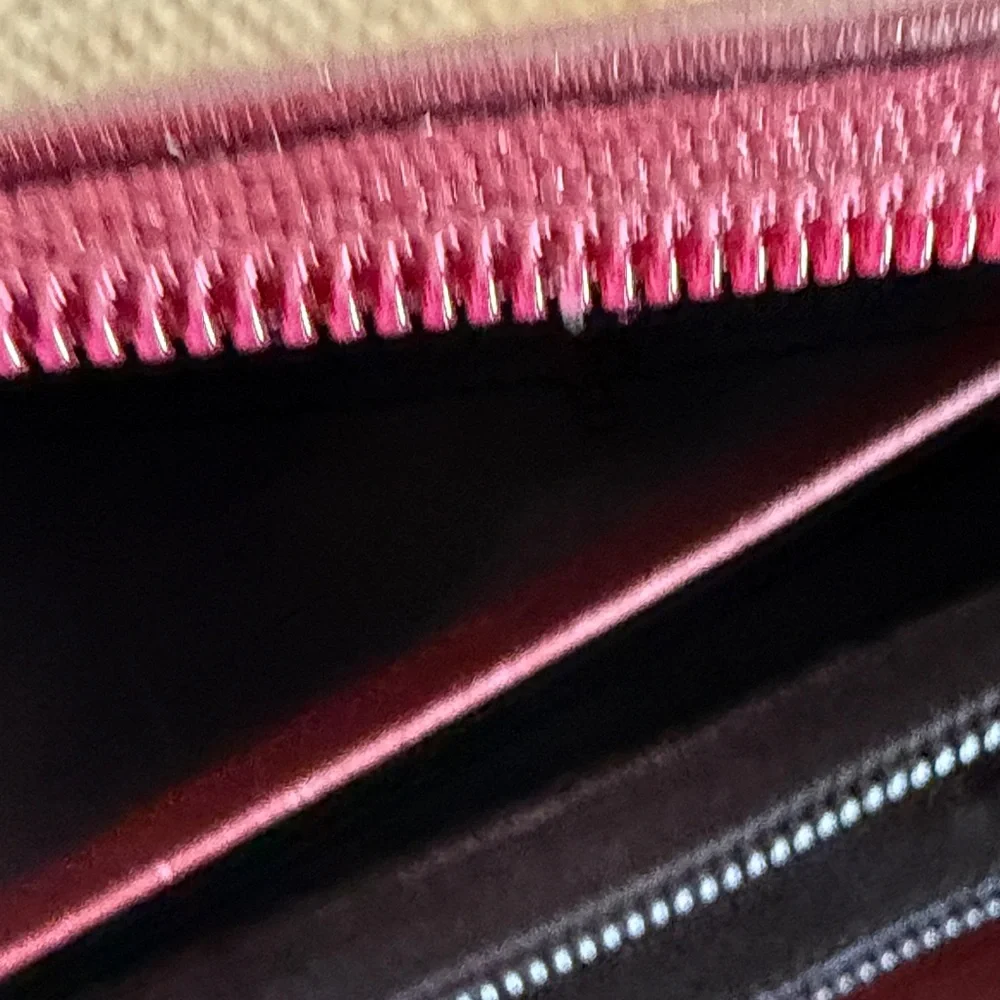 Dior Burgundy Leather Wallet